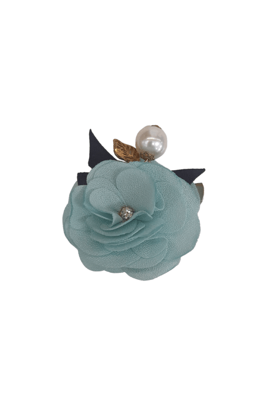 Blue Flower Brooch - Mu Shop