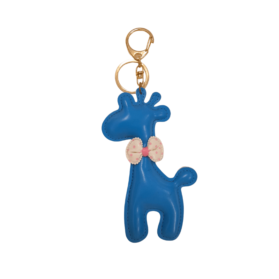 Blue Giraffe 13cm Keyring - Mu Shop