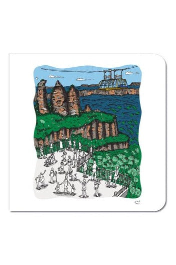 Blue Mountains Greeting Card - Mu Shop