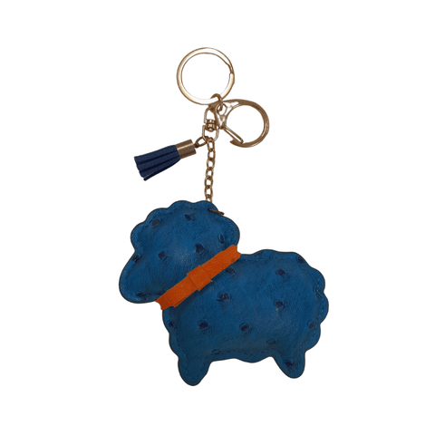 Blue Sheep 9cm Keyring - Mu Shop