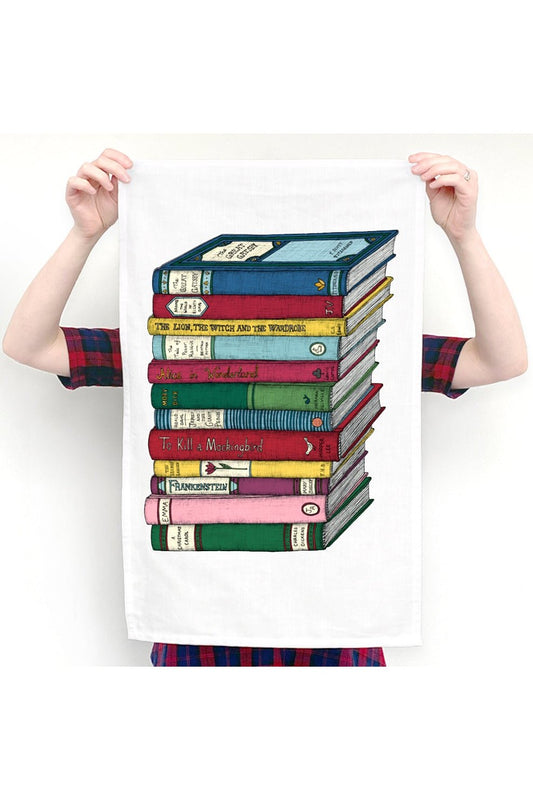 Book Lovers - Art Tea Towels - Mu Shop