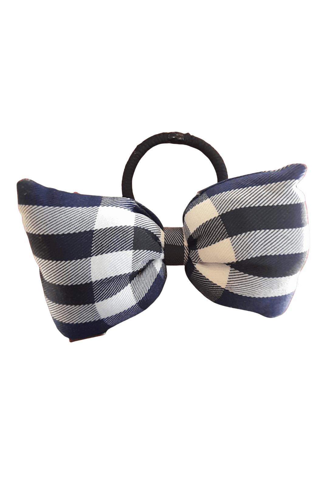 Bowknot Handmade Hair Rope Dark Blue - Mu Shop