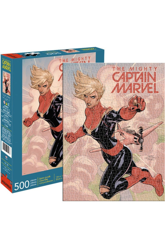 Captain Marvel Cover 500 Piece Jigsaw Puzzle - Mu Shop