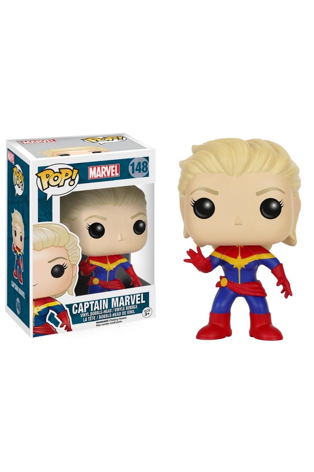 Captain Marvel Pop Vinyl #148 - Mu Shop