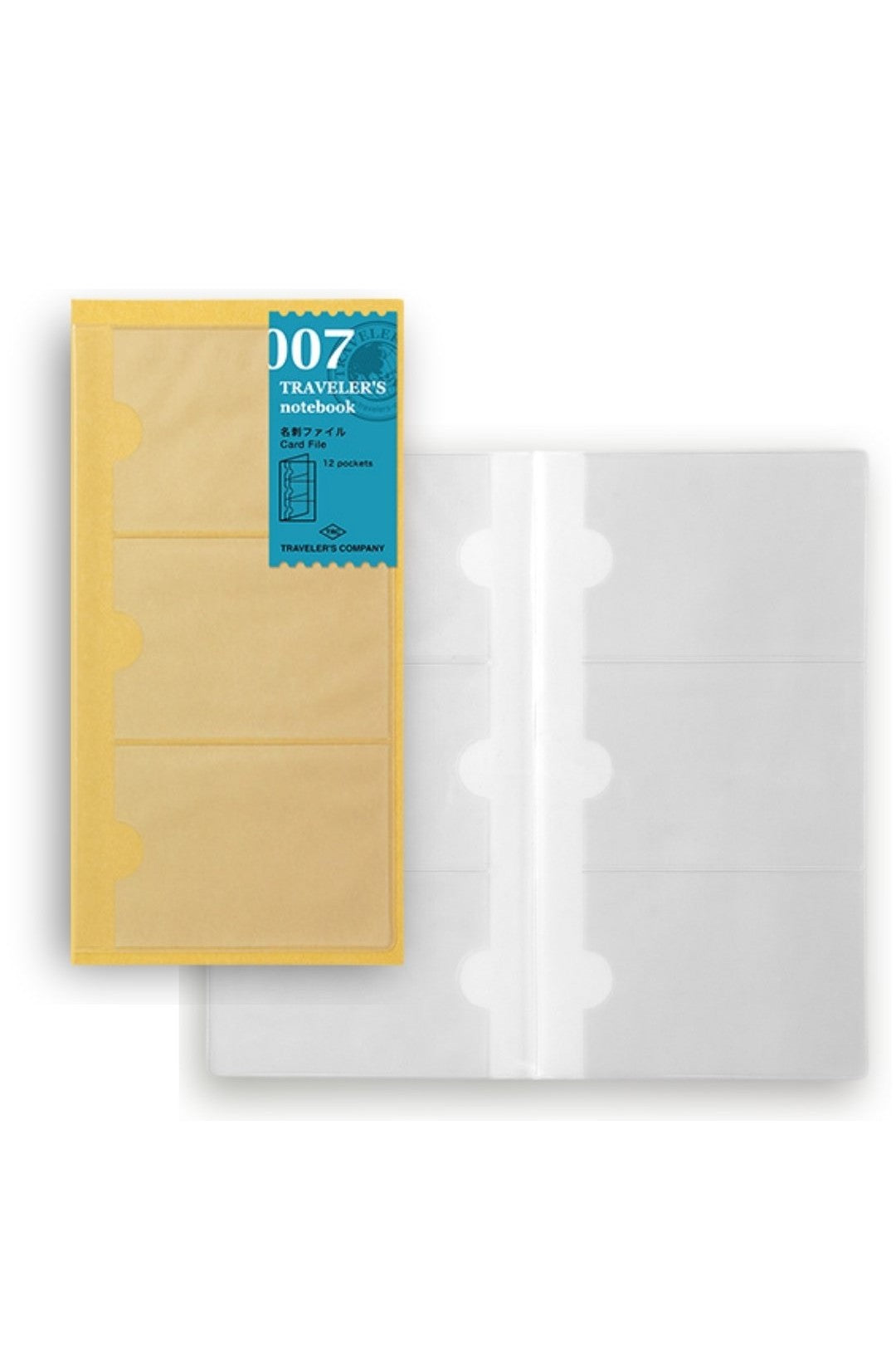 Card File 007 Traveler's Notebook Refill Regular Size - Mu Shop