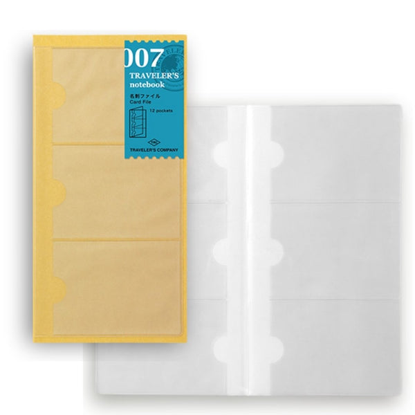 Card File 007 Traveler's Notebook Refill Regular Size - Mu Shop