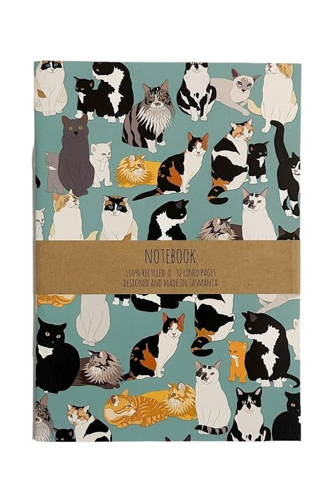 Cat Notebook A5 - Mu Shop