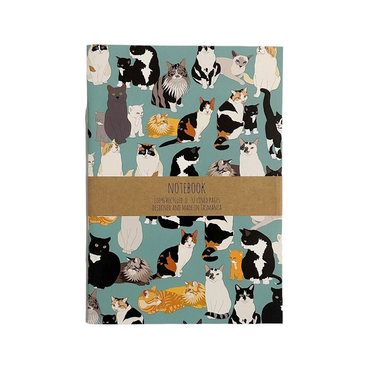 Cat Notebook A5 - Mu Shop