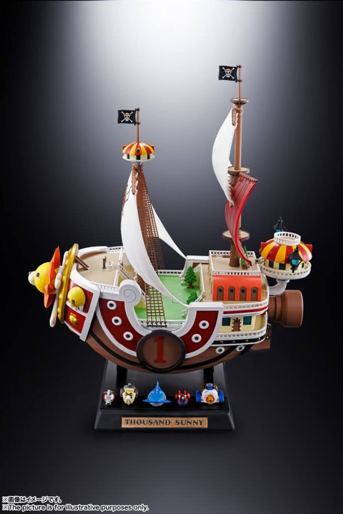 CHOGOKIN One Piece Thousand Sunny 38cm - Mu Shop