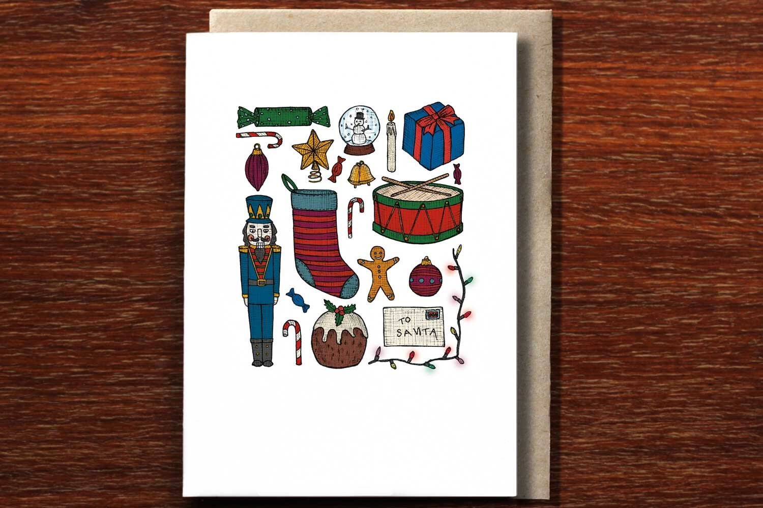 Christmas Keepsakes Greeting Card - Mu Shop