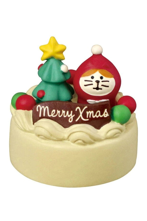 Christmas Party Christmas Cake Figurine - Mu Shop