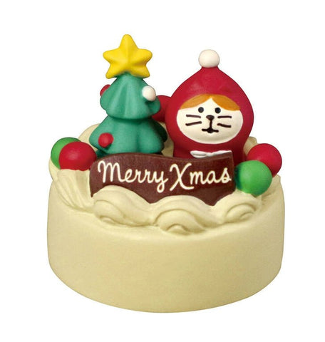 Christmas Party Christmas Cake Figurine - Mu Shop