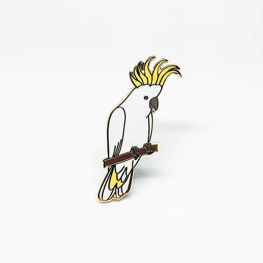 Cockatoo Pin - Mu Shop