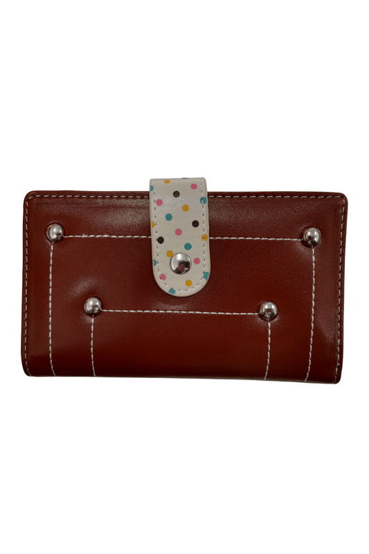 Colourful Dots Flap Wallet - Mu Shop