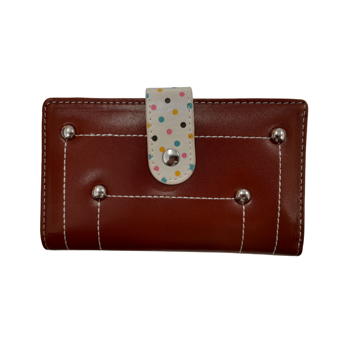 Colourful Dots Flap Wallet - Mu Shop