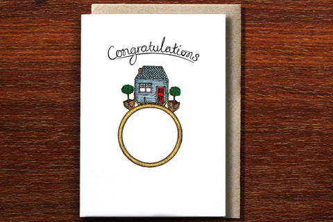 Congratulations Engagement Greeting Card - Mu Shop