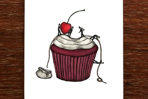 Cupcake Burglars - Greeting Card - Mu Shop