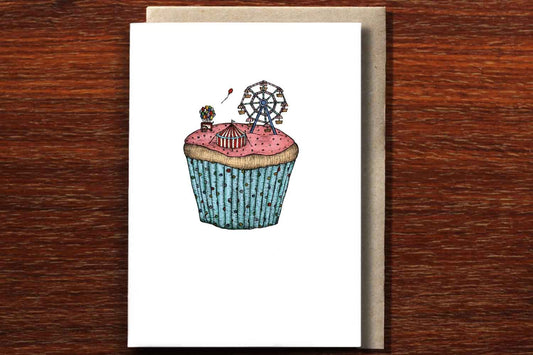 Cupcake Carnival Greeting Card - Mu Shop
