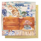 Curious Cats Greeting Card - Mu Shop