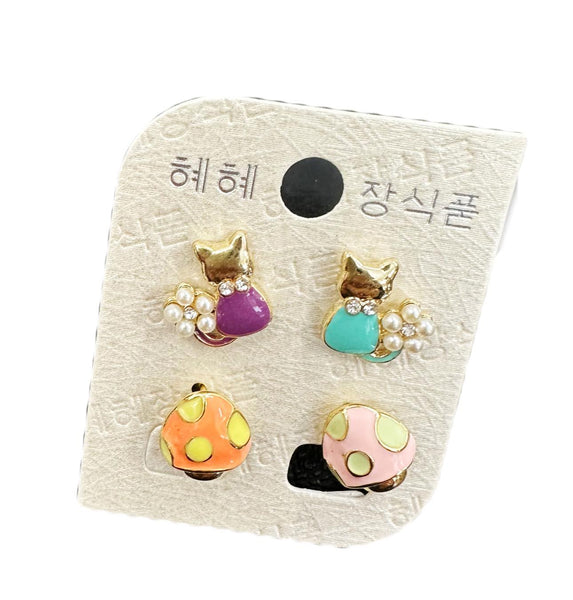 Cute Earrings - Mu Shop