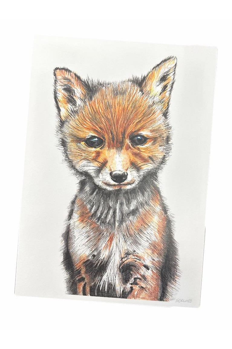 Cute Fox Print - Mu Shop