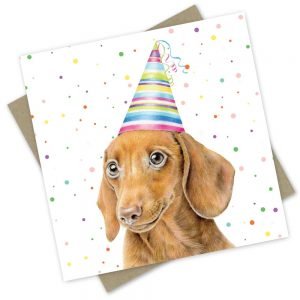 Daisy The Dachshund Greeting Card - Mu Shop