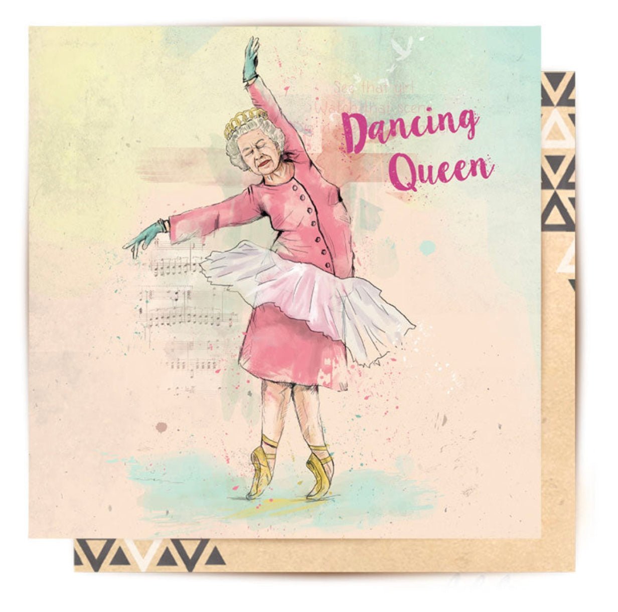 Dancing Queen Greeting Card - Mu Shop
