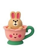 Decole Concombre Figurine - Alice In Wonderland - Teacup Rabbit Pink - Mu Shop