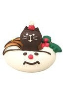 Decole Concombre Figurine - Christmas Party - Cat Donut Snowman - Mu Shop