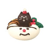 Decole Concombre Figurine - Christmas Party - Cat Donut Snowman - Mu Shop