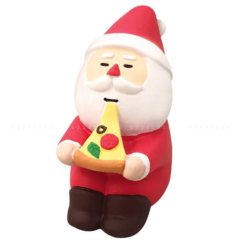 Decole Concombre Figurine - Christmas Party - Hot Pizza Santa - Mu Shop