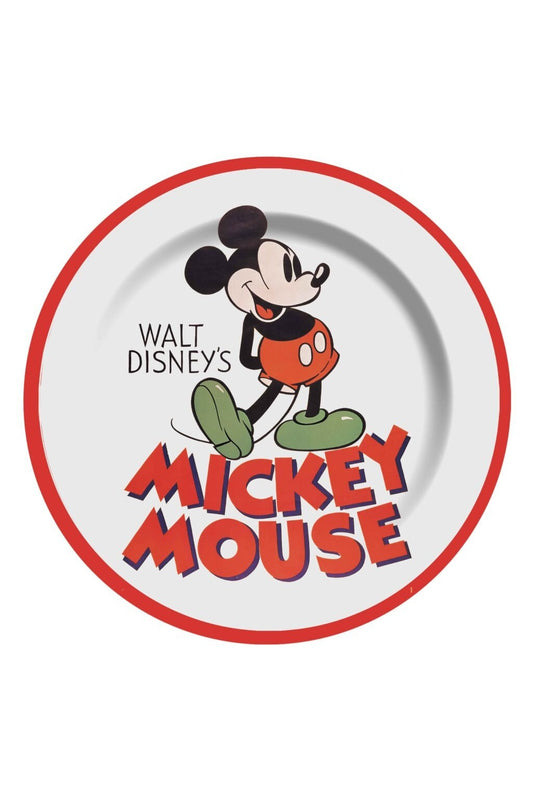 Disney Mickey Mouse Cartoon Melamine Dinner Plate - Mu Shop