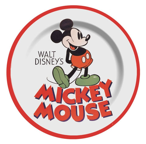 Disney Mickey Mouse Cartoon Melamine Dinner Plate - Mu Shop