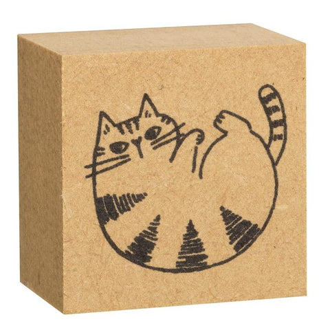 Docole Wooden Stamp - Cat pattern - Mu Shop