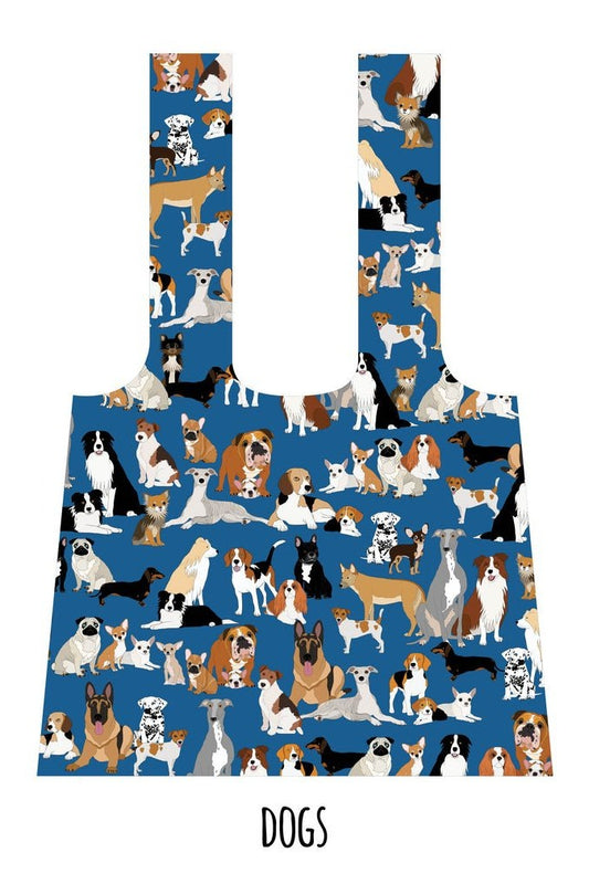 Dogs RPET Shopping Bag (43 X 35 cm) - Mu Shop