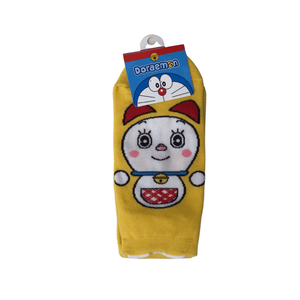Doraemon and Nobita, Yellow Adult Ankle Socks - Mu Shop