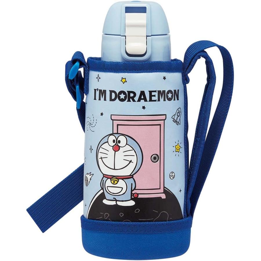 DORAEMON Stainless Bottle 0.6L - Blue - Mu Shop