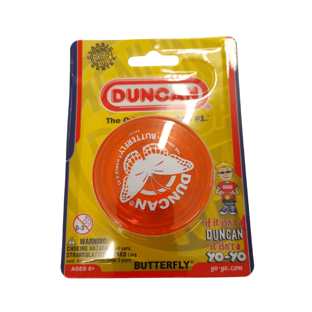 Duncan Yo Yo Beginner Butterfly - Orange - Mu Shop