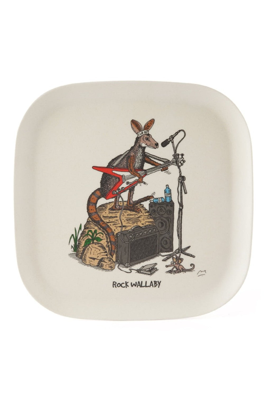 Eco-Bamboo fibre trays: Rock Wallaby - Mu Shop