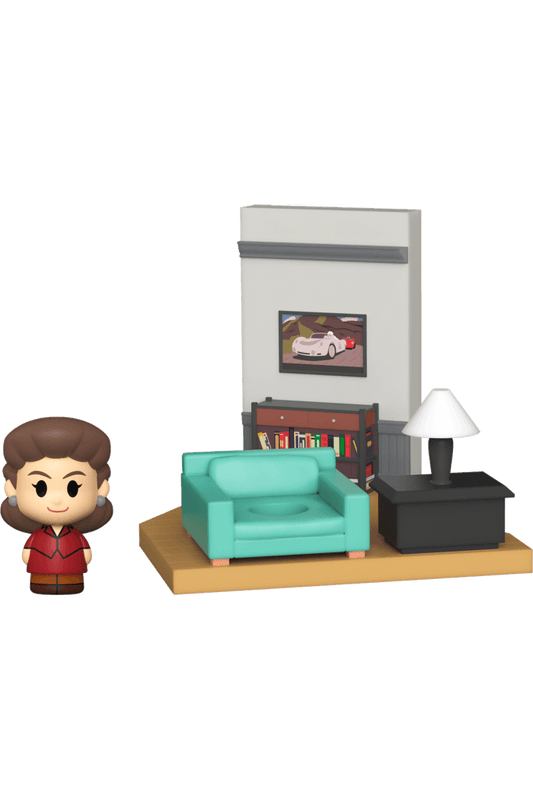 Elaine Benes with Jerry’s Apartment Diorama Mini Moments Vinyl Figure - Mu Shop