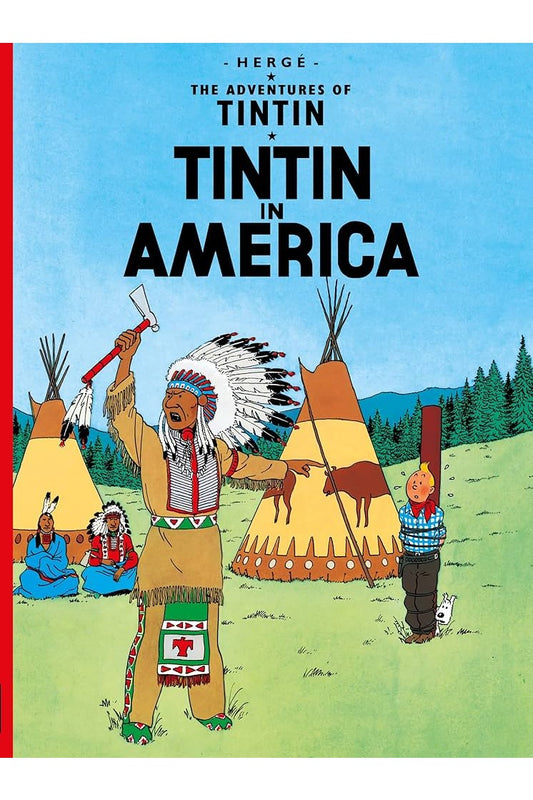 English Album #03: Tintin in America (Hard Cover) - Mu Shop