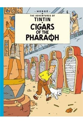 English Album #04: Tintin: Cigars of the Pharaoh (Hard Cover) - Mu Shop