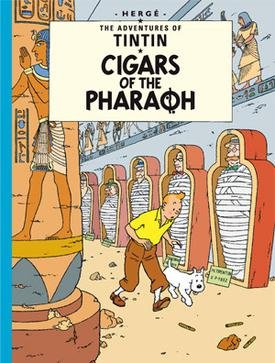 English Album #04: Tintin: Cigars of the Pharaoh (Hard Cover) - Mu Shop