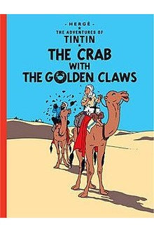 English Album #09: Tintin: The Crab with the Golden Claws (Hard Cover) - Mu Shop