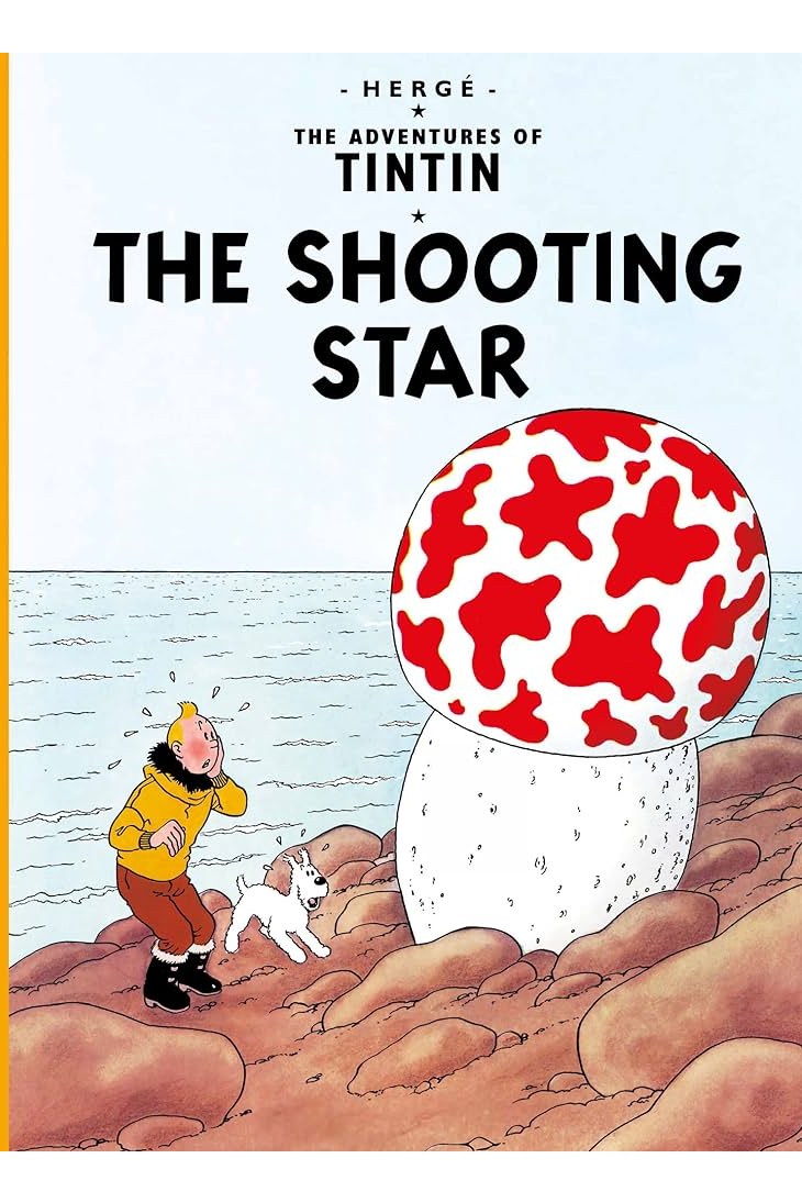 English Album #10: Tintin: The Shooting Star (Hard Cover) - Mu Shop