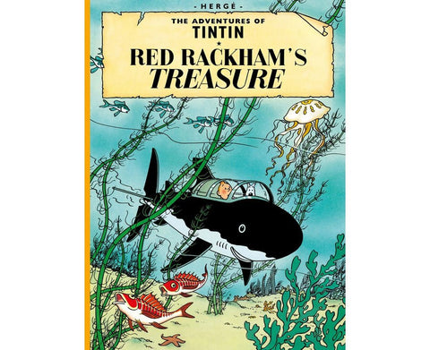English Album #12: Tintin: Red Rackham's Treasure (Soft Cover) - Mu Shop