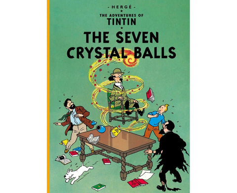English Album #13: Tintin: The Seven Crystal Balls (Soft Cover) - Mu Shop