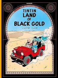 English Album #15: Tintin: Land of Black Gold (Hard Cover) - Mu Shop