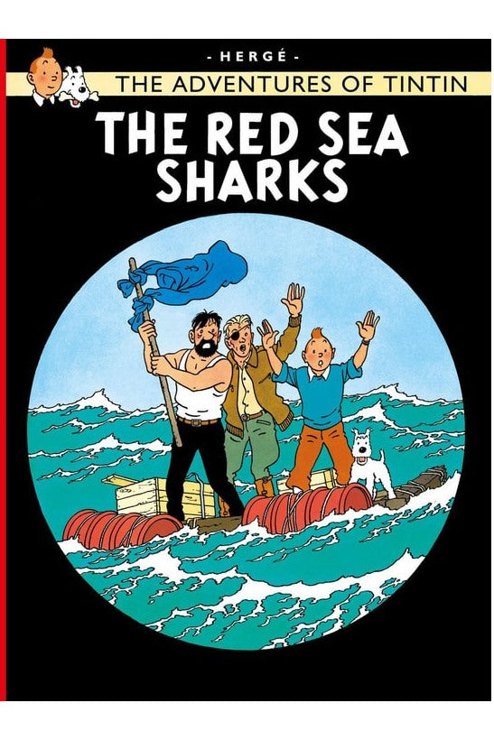 English Album #19: Tintin: The Red Sea Sharks (Soft Cover) - Mu Shop