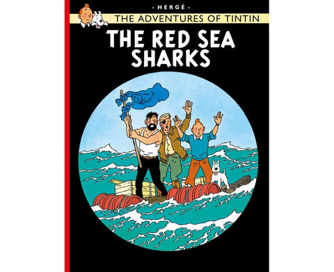 English Album #19: Tintin: The Red Sea Sharks (Soft Cover) - Mu Shop